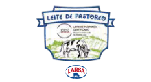 logo certificación leche de pastoreo Larsa